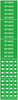 Brady B-946 White on Green Vinyl Self-Adhesive Pipe Marker - 2 1/4 in Height - 1/2 in Character Height - 2 3/4 in Length - Printed Msg = SOFT WATER with Right Arrow - 7265-3C - 754476-81665 - R. S. Hughes Company, Inc.