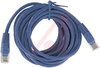Cord, Patch; 10 ft.; Cat 5e; Booted; Blue - 70121722 - Allied Electronics, Inc.