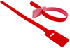 Grip Tie, 19.05Mm X 381Mm, Pa6/pe, Red; Fastener Length Imperial Hellermanntyton - 75Y1027 - Newark, An Avnet Company
