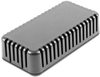 Enclosure, Small, Abs, Grey; Enclosure Type Hammond - 84AC4155 - Newark, An Avnet Company