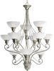 Large Chandeliers-Glass Shade - 50612 - Light Center (The)