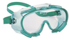Jackson Safety Monogoggle V80 MONOGOGGLE Polycarbonate Standard Safety Goggle Clear Lens - Green Frame - Indirect Vent - 761445-10032 - 761445-10032 - R. S. Hughes Company, Inc.