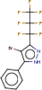 4-Bromo-3-(heptafluoroprop-1-yl)-5-(phenyl)pyrazole - 3H32-B-X0 - SynQuest Laboratories, Inc.