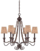 27526-SI Mid. Chandeliers-Candle - 604985 - Capital Lighting, Inc.