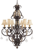 776-301 6 Light Chandelier - 776-301 - Minka Group