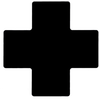Floor Corner Marks - Crosses - 4