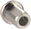 Rf/coaxial, N Bulkhead Jack, Straight, 50 Ohm Crimp; Connector Type Amphenol Rf - 19C5147 - Newark, An Avnet Company