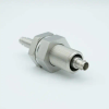 MHV Coaxial Feedthrough, 1 Pin, Grounded Shield, Double-Ended, 1.0″ Baseplate Bolt - A0484-2-BP - MPF Products, INC.