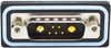 Combo D-Sub Conn, R/a Plug, Da-7W2, Ip67; Product Range Norcomp - 76AH5169 - Newark, An Avnet Company
