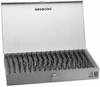 PIN GAGE SET,METRIC,0.20-1.28MM,55 PIECES -- 12900 - Image