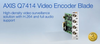  - AXIS Q7414 Video Encoder Blade - AXIS Communications, Inc.