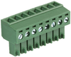 Terminal Block, Pluggable, 8Pos, 16Awg; Pitch Spacing Multicomp Pro - 64T3459 - Newark, An Avnet Company