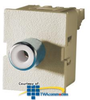 Legrand - Ortronics TracJack Module White Phono/RCA to 110 - OR-63700070 - TelephoneStuff.com