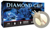 Microflex Diamond Grip MF-300 Off-White Small Latex Powder Free Disposable Gloves - Medical Grade - Rough Finish - 9.6 in Length - 769799-03002 - 769799-03002 - R. S. Hughes Company, Inc.