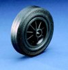 Solid Rubber Tyre Wheel with Plastic Centre - EPR160 15/45 - Plasticwheels Ltd.