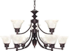 60-362 Mid. Chandeliers-Glass Up - 714497 - Capital Lighting, Inc.