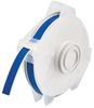 Brady B-569 Blue Indoor / Outdoor Polyester Thermal Transfer Continuous Thermal Transfer Printer Label Roll - 0.5 in Width - 100 ft Length - 76630 - 754476-76630 - R. S. Hughes Company, Inc.