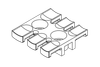 ZL Strain Relief Plates- for Screw Assembly - 32290 - icotek Corp