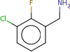 3-Chloro-2-fluorobenzylamine -- 3630-7-X2 - Image