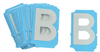 BradyGlo Gothic Quik Align Letter B - 6004-B - Brady Corporation
