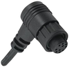 Circular Cable Cord, 4Pos Rcpt, 1M, Blk; Connector Type A Multicomp Pro - 27T3147 - Newark, An Avnet Company