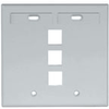 QuickPort Wallplates - 42080-3GP - Leviton Manufacturing