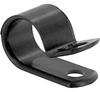 Clamp, Cable; 1/2 in.; Black - 70208677 - Allied Electronics, Inc.