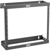 SmartRack 8U/12U/22U Expandable Ultra Low-Profile Patch-Depth Wall-Mount 2-Post Open Frame Rack - SRWO8U22SD - Tripp Lite by Eaton