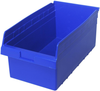 Store-More 8 Shelf Bin, Blue; Bin Colour Quantum Storage - 44AC6879 - Newark, An Avnet Company