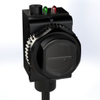 MINI-EYE™, Thru-Beam Receiver, NPN Output Transistor, 6ft 4-wire cable, 18mm housing - MR-185 - Tri-Tronics Company, Inc.