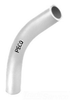 Rigid PVC Conduit Elbow -- V45-S-100 - Image