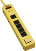 Protect It! 6-Outlet Industrial Safety Surge Protector, 6-ft. Cord, 900 Joules, Outlet Covers -- TLM626SA - Image