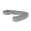 Quarter-Turn Cam Latch Hook Cam, Steel, Zinc Plate, Bright chromate - E5-6210 - Southco