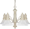 60-195 Mid. Chandeliers-Glass Down - 714475 - Capital Lighting, Inc.