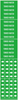 Brady B-946 White on Green Vinyl Self-Adhesive Pipe Marker - 2 1/4 in Height - 1/2 in Character Height - 2 3/4 in Length - Printed Msg = TOWER WATER with Right Arrow - 7285-3C - 754476-81682 - R. S. Hughes Company, Inc.