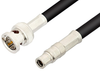 75 Ohm Mini SMB Plug to 75 Ohm BNC Male Cable 36 Inch Length Using 75 Ohm RG59 Coax - PE34701-36 - Pasternack