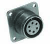 Circular Connector, Receptacle, Size 18, 4 Position, Box; Product Range Amphenol Industrial - 97J5821 - Newark, An Avnet Company