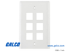 HTTN Outlet Box Covers - FPSIX-W - Galco Industrial Electronics