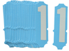 BradyGlo Gothic Quik Align Number 1 - 6004-1 - Brady Corporation