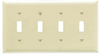 Standard Wall Plate - TP4-RED - Hubbell Wiring Device-Kellems
