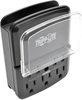 Protect It! Personal Charging Station with 3-Outlet Surge Protector, Direct Plug-In, 540 Joules, 4 USB Ports, 3 AC Outlets -- SK34USBB - Image