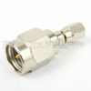 SMA Male (Plug) to SSMC Plug Adapter, Nickel Plated Brass Body, High Temp, 1.25 VSWR - SM2085 - Fairview Microwave Inc.
