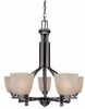 LS-19289CP/BRZ Mid. Chandeliers-Glass Up - 662018 - Capital Lighting, Inc.