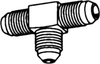 SAE Tube Union Tee -- 44-02-02-02 - Image