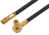 SMA Male to SMA Male Right Angle Cable 12 Inch Length Using PE-C240 Coax - PE38624-12 - Pasternack