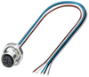 Sensor Cord, 5P, M12 Rcpt-Free End, 0.5M; Connector To Connector Phoenix Contact - 01AC7037 - Newark, An Avnet Company