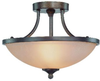 26122-BZ Semi-Flush Mts.-Bowl Style - 692166 - Capital Lighting, Inc.