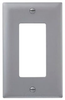 Standard Wall Plate - TP26-GRY - Hubbell Wiring Device-Kellems