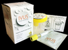 Sterile urine sampling kit in a peel-pack includes 1 vacuum V-tube, 1 x 120 ml cup and wet wipe (50 units/cs) - IV-1022 - diaago