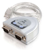 2ft USB to 2-Port DB9 Serial Adapter Cable -- 2403-26478-ADT - Image